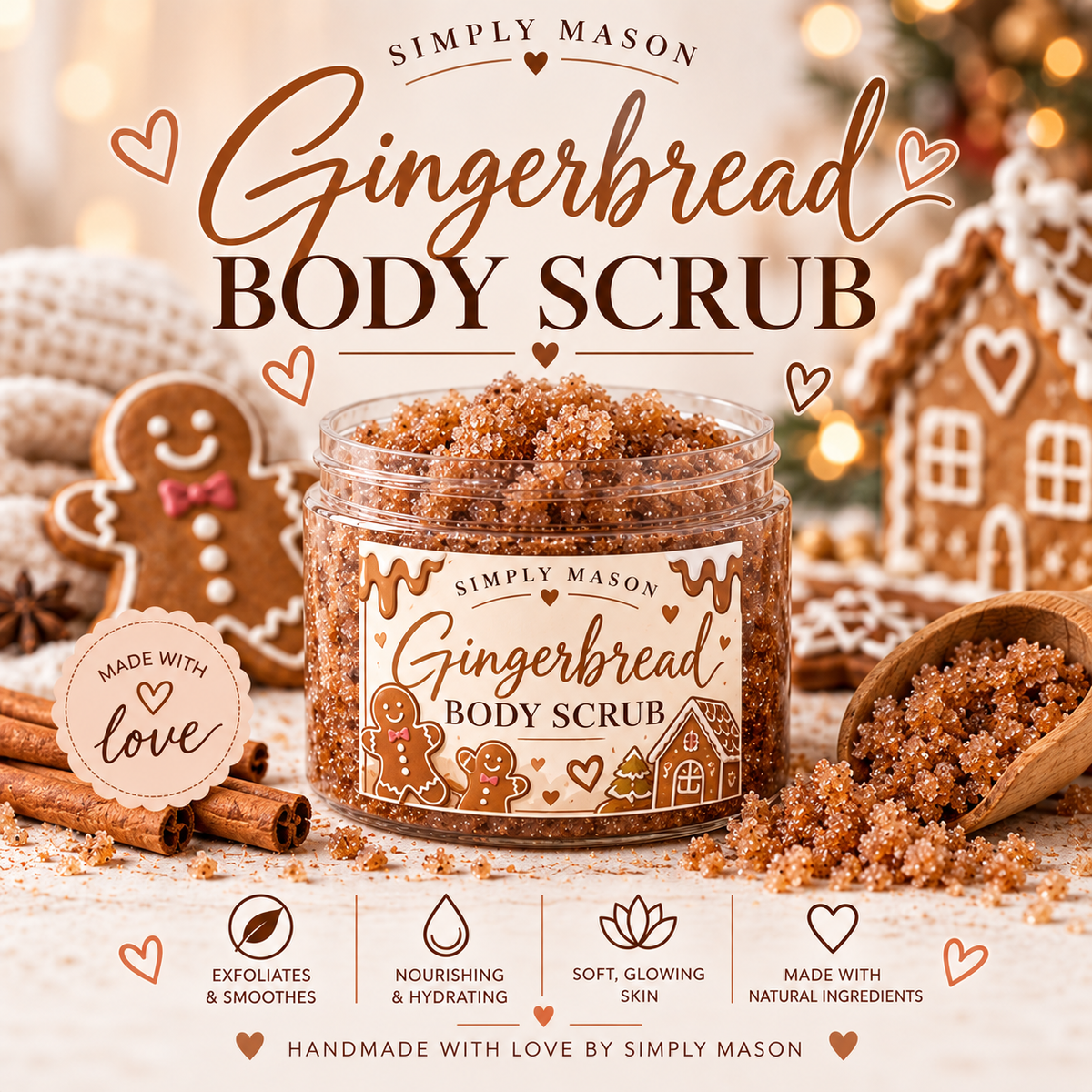 GINGERBREAD BODY SCRUB