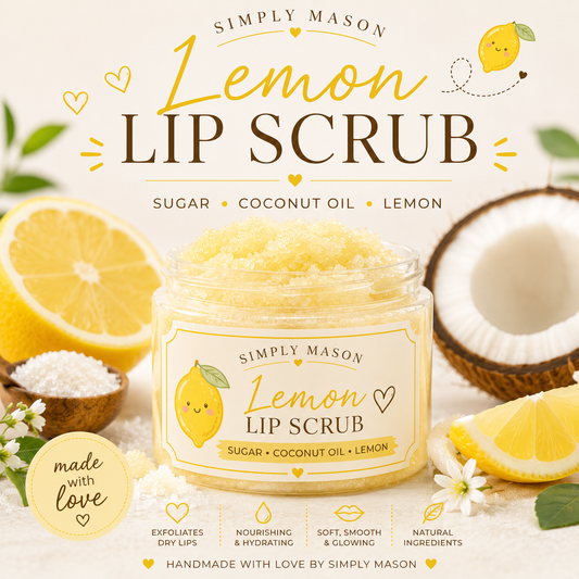 LEMON LIP SCRUB