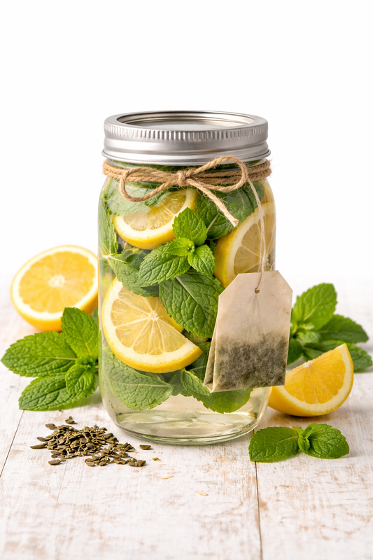 MINT GREEN TEA & LEMON SIMMER POT