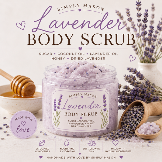 LAVENDER BODY SCRUB