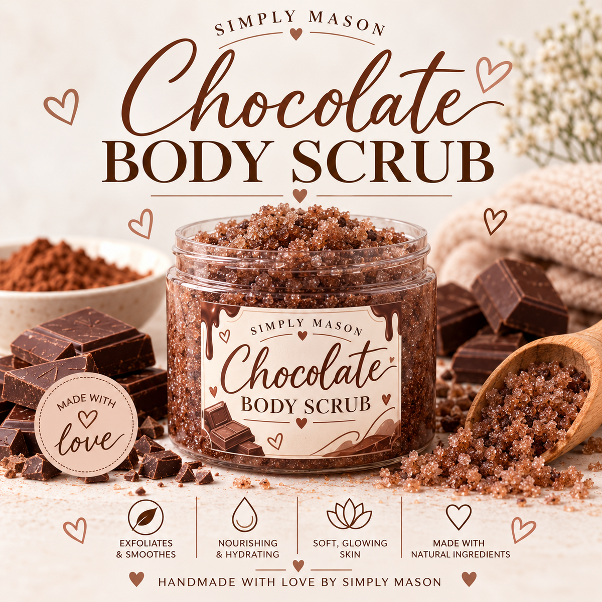 CHOCLATE BODY SCRUB