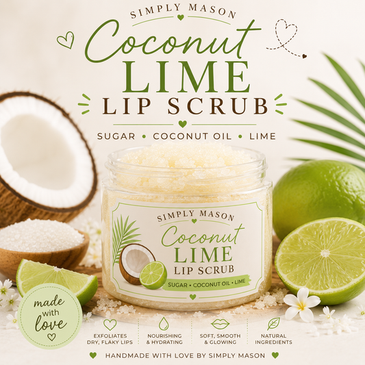 COCONUT LIME LIP SCRUB