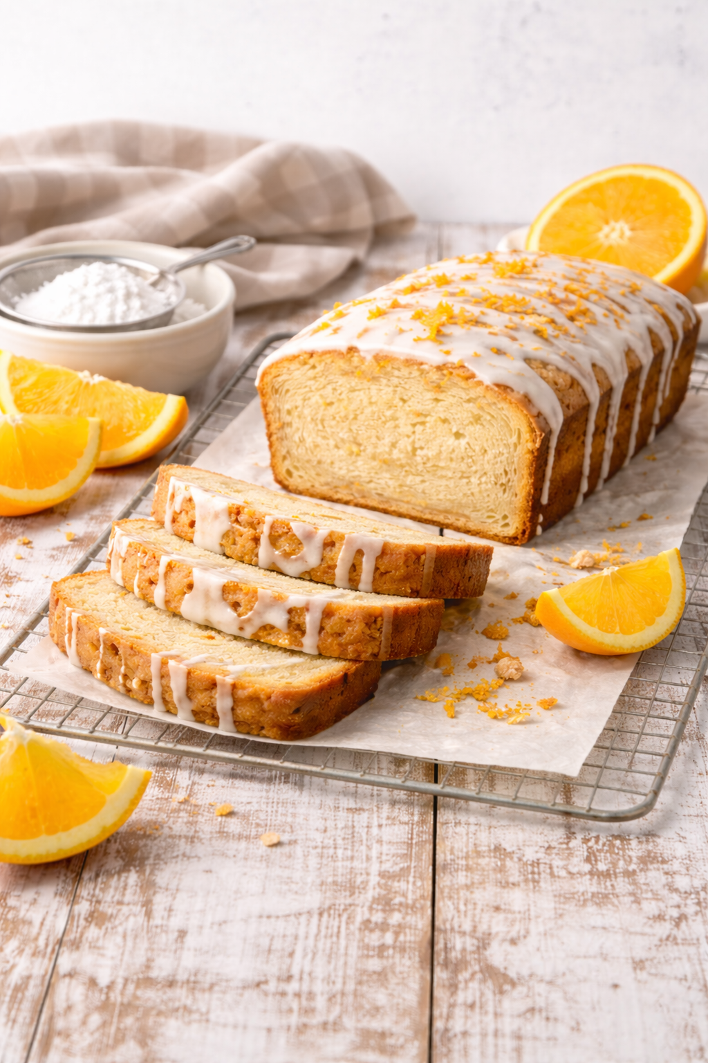 ORANGE POUND CAKE
